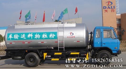 東風(fēng)單橋粉粒物料運輸車 東風(fēng)單橋粉粒物料運輸車