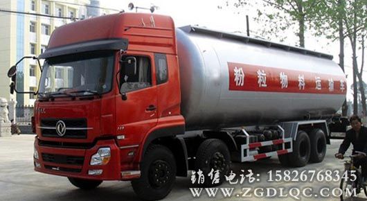 東風(fēng)天龍前四后八粉粒物料運(yùn)輸車 東風(fēng)天龍前四后八粉粒物料運(yùn)輸車